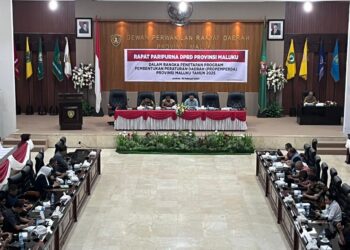 Rapat Paripurna DPRD Maluku