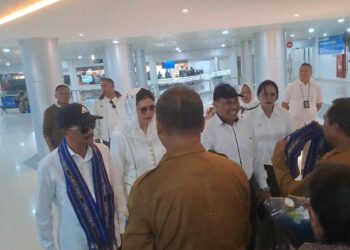 Bupati SBB Asri Arman dan Wakilnya tiba di Ambon