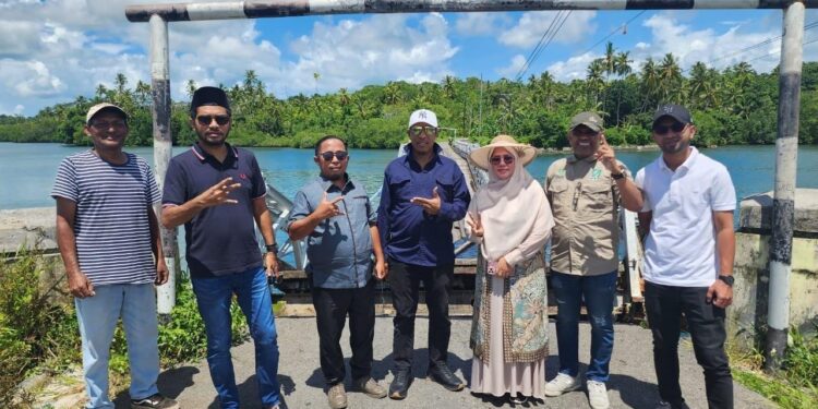 Jembatan ambruk di Maluku Tenggara