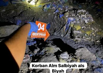 Lokasi Longsoran Gunung Botak