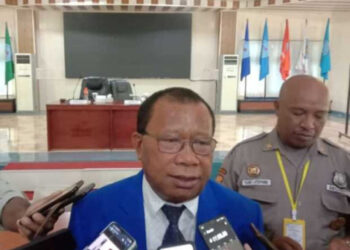 Rektor Universitas Pattimura (Unpatti) Ambon, Prof. Dr. Fredy Leiwakabessy