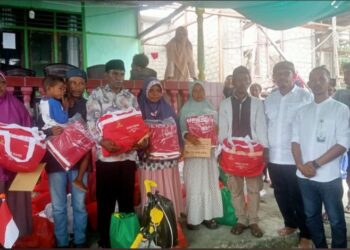 Kemensos RI  Salurkan Bantuan untuk Korban Bencana di SBT