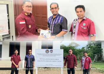 Cegah Perdagangan Orang, Imigrasi Tual Bangun Pos Lintas Batas di Perbatasan MBD