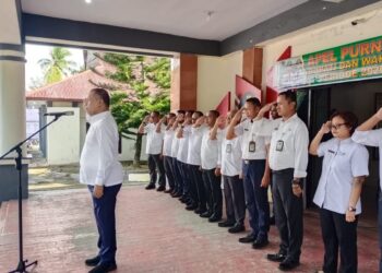 Suasana Haru Warnai Apel Perpisahan Bupati dan Wabup SBT, Keliobas: Terima Kasih dan Maaf