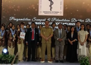 Kembali Lantik 54 Dokter Baru, Sejak 2008 Unpatti Sudah Hasilkan 526 Dokter