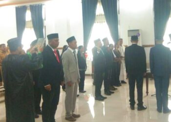 Pelantikan pejabat Malra