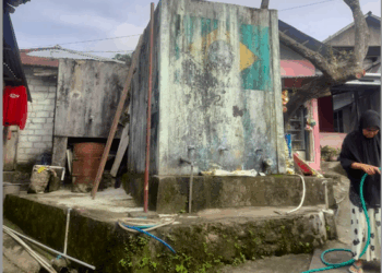 Warga Ponegoro Atas kekurangan air bersih