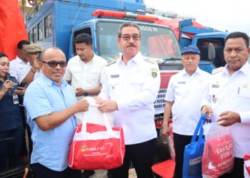 Gubernur Maluku Kirim Bantuan Logistik untuk Korban Banjir Bandang di Ambalau