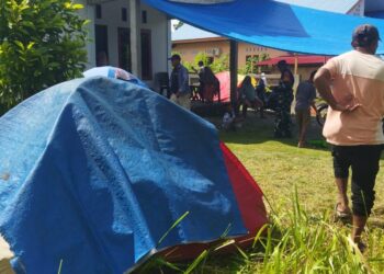 Gempa 4,9 M Guncang Amalatu SBB, Ratusan Rumah Rusak