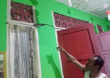 Gempa Guncang Maluku Tengah, Banyak Warga Panik, Bangunan Sekolah Retak