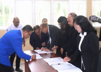 Empat Koordinator Prodi Pascasarjana Unpatti Resmi Dilantik