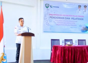 Buka Diklat Penguatan Kapasitas Pengelolaan KMP, Wabup : Ekonomi Desa Tangguh dan Mandiri