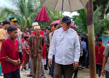 Disambut Hangat Warga di Lokasi Longsor, Bupati Harap Pemulihan Segera Infrastrktur