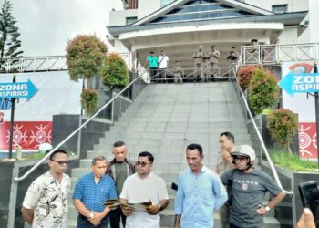 Aliansi Garda Republik Demo Tuntut Pemprov Berantas Mafia Tanah