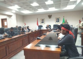 Pemuda Haya Demo di Kantor Gubernur Maluku, Tuntut Hentikan Kriminalisasi Masyarakat Adat