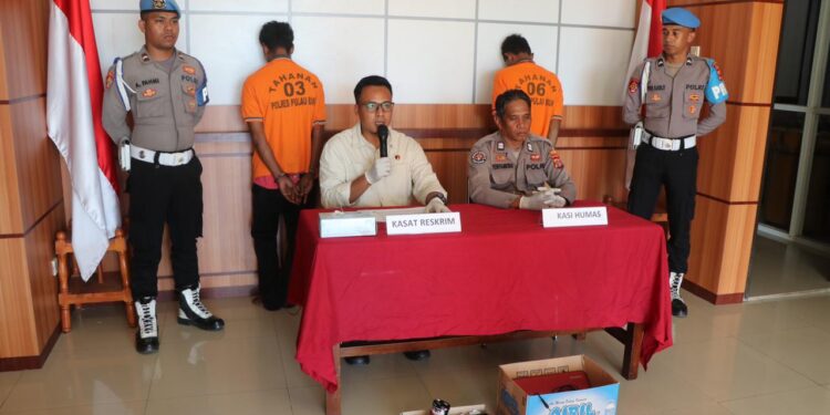 Polres Buru menangkap pelaku pembunuhan di Buru