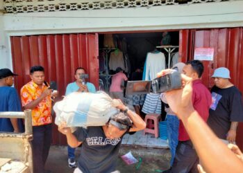 Ruko tempat menyimpan B3