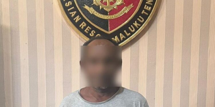 Tersangka pelaku penganiayaan di Maluku Tenggara.