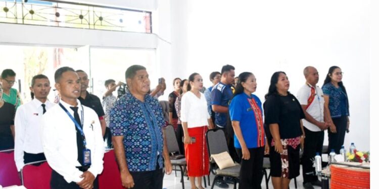 Dinas Komunikasi Informatika Statistik dan Persandian (Diskominfostaper) resmi meluncurkan Maloli atau Majalah Digital Online, Kamis (9/10/2025).