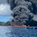 KM Sarana Perkasa Terbakar di Perairan Gunung Api Banda, Seluruh ABK Berhasil Diselamatkan