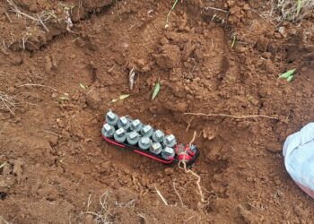 Pemusnahan bom bekas kasus terorisme di Maluku