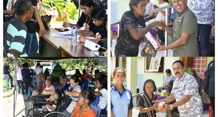 Penyaluran bantuan Kemensos RI kepada masyarakat