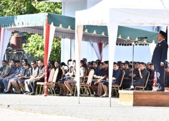 Upacara Hari sumpah pemuda di MBD