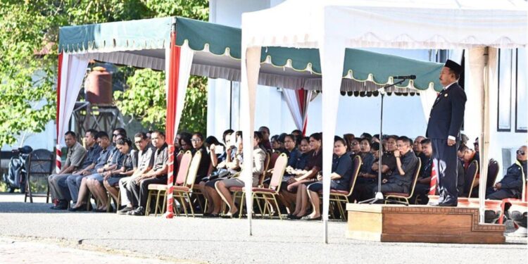 Upacara Hari sumpah pemuda di MBD