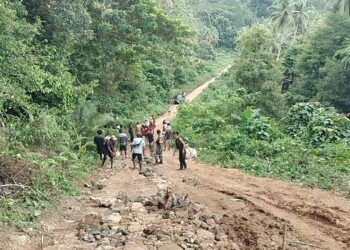 Jalan Lingkar Kesui sisi barat (toun bama)