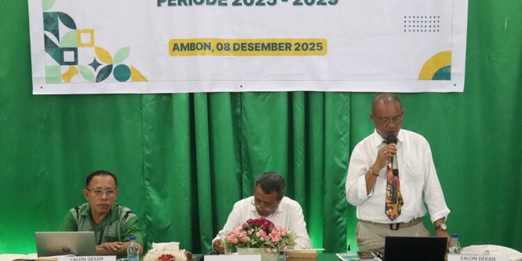 Proses pemilihan dekan Fakultas Pertanian, Unpatti