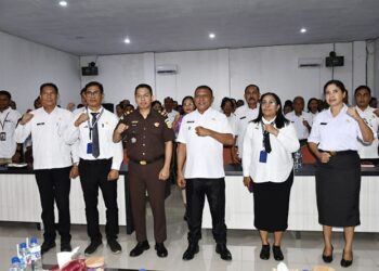 peluncuran sistem keuangan digital Pemkab MBD