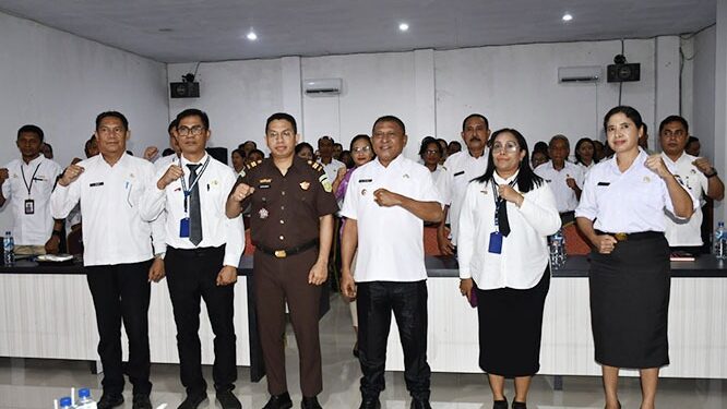 peluncuran sistem keuangan digital Pemkab MBD