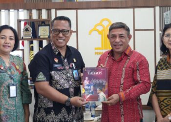 Bupati Benyamin Noach Sambangi Kemenkumham, Bahas Perlindungan Tenun Ikat Kisar sebagai Indikasi Geografis