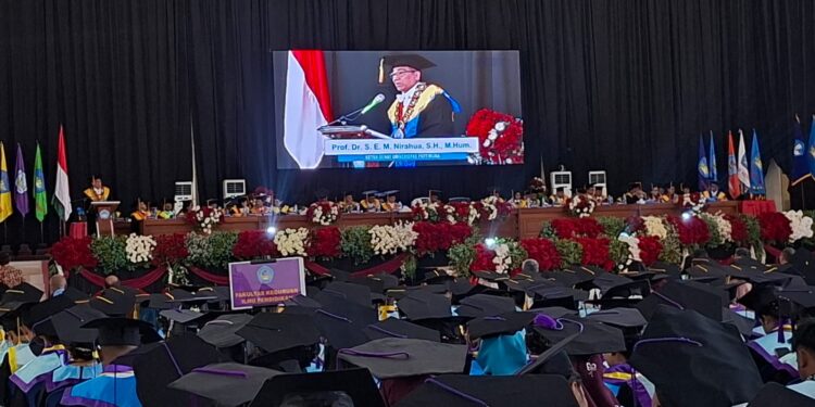 Ketua Senat Universitas Pattimura (Unpatti), Prof. Dr. S. E. M. Nirahua