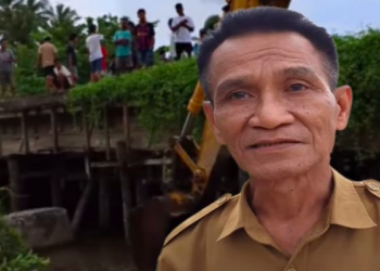 Jembatan Darurat Marbali Rampung, Wabup: Tanggungjawab Pemerintah Daerah