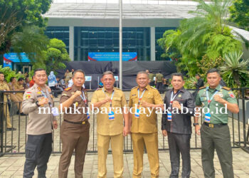 Bupati Noach Ikut Rakornas di Sentul Bogor, Dukung Program Nasional