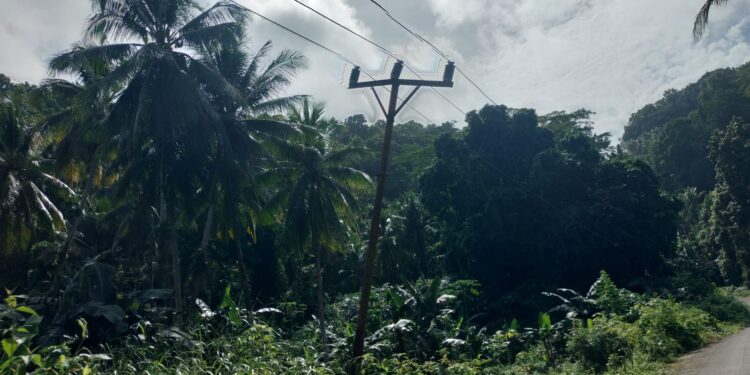 Kondisi infrastruktur kelistrikan di Kesui