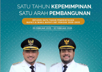 198 Kades di SBT Diundang Ikut Refleksi Setahun Fachri-Vitho Memerintah Secara Daring