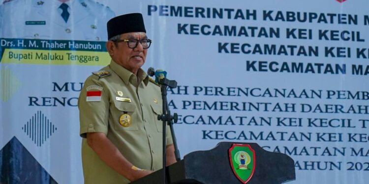 Bupati Maluku Tenggara, Thaher Hanubun