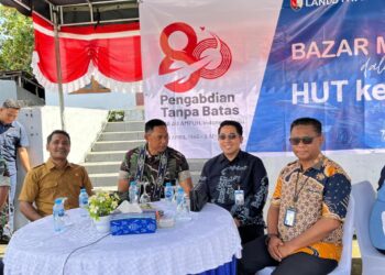 HUT ke-80 TNI AU, BRI Ambon Gelar Bazar Murah dan Salurkan 100 Paket Sembako di Hattu