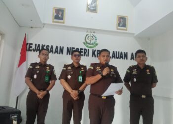 DPO Kasus Korupsi Proyek Perpustakaan Ditangkap, Kajari Aru Gelar Konfrensi Pers
