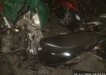 Pengendara Motor Tewas dalam Kecelakaan di Jalan Pandopo II Dobo, Tiga Orang Luka-Luka