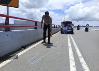 Kecelakaan Tunggal di Jembatan Merah Putih Ambon, IRT 24 Tahun Meninggal Dunia