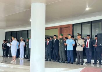 Pimpin Upacara Hari Otda ke-30, Wabup Tanimbar Tekankan Sinergi Pusat dan Daerah