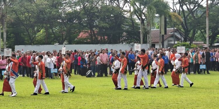 Perayaan Hardiknas di Unpatti, Sabtu 2 Mei 2026.