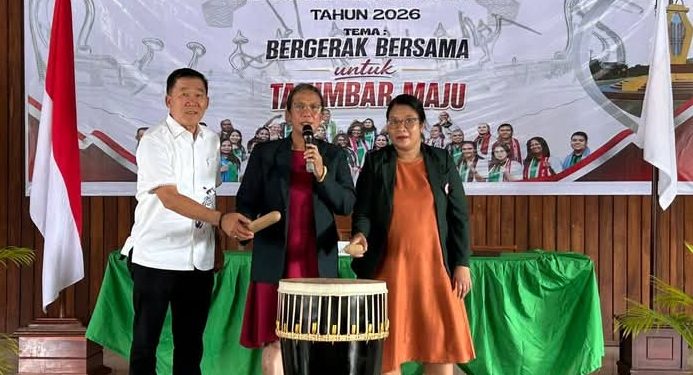 Wakil Bupati buka Muscab IDI Cabang Kepulauan Tanimbar.